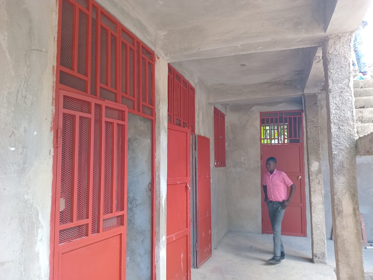 Doors and Windows for the school, made possible through the generous donations and sponsorships with our Well Played Songwriters' Night.