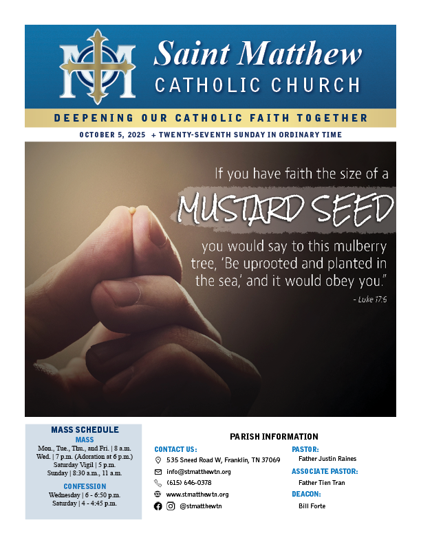 View the October 5 Bulletin