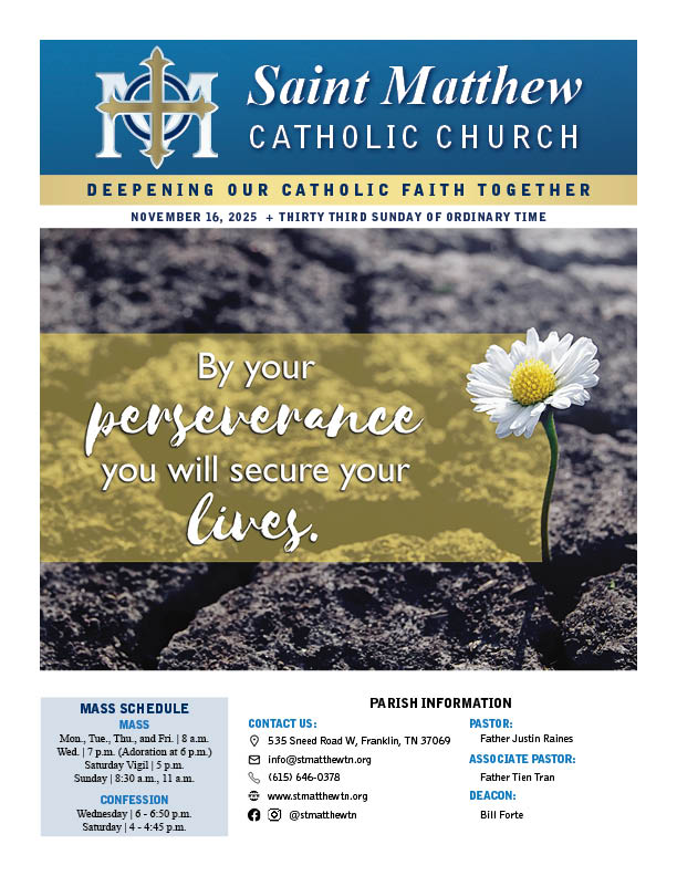 View the November 16 Bulletin