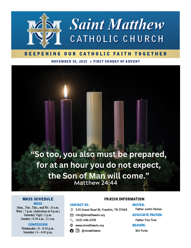 View the November 30 Bulletin