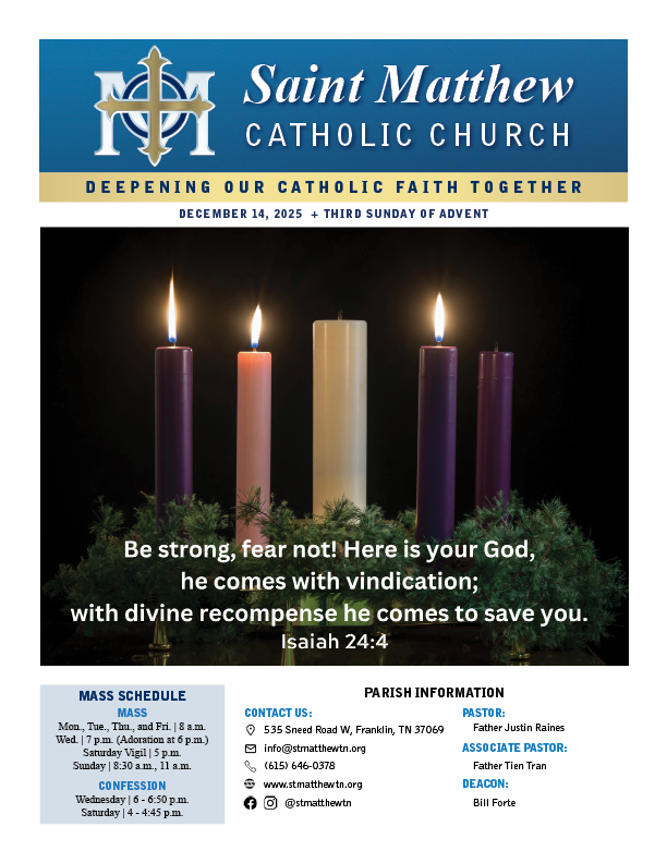 View the December 14 Bulletin