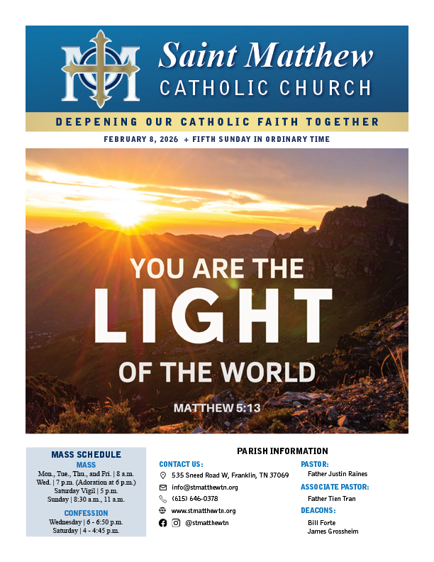 View the February 8 Bulletin