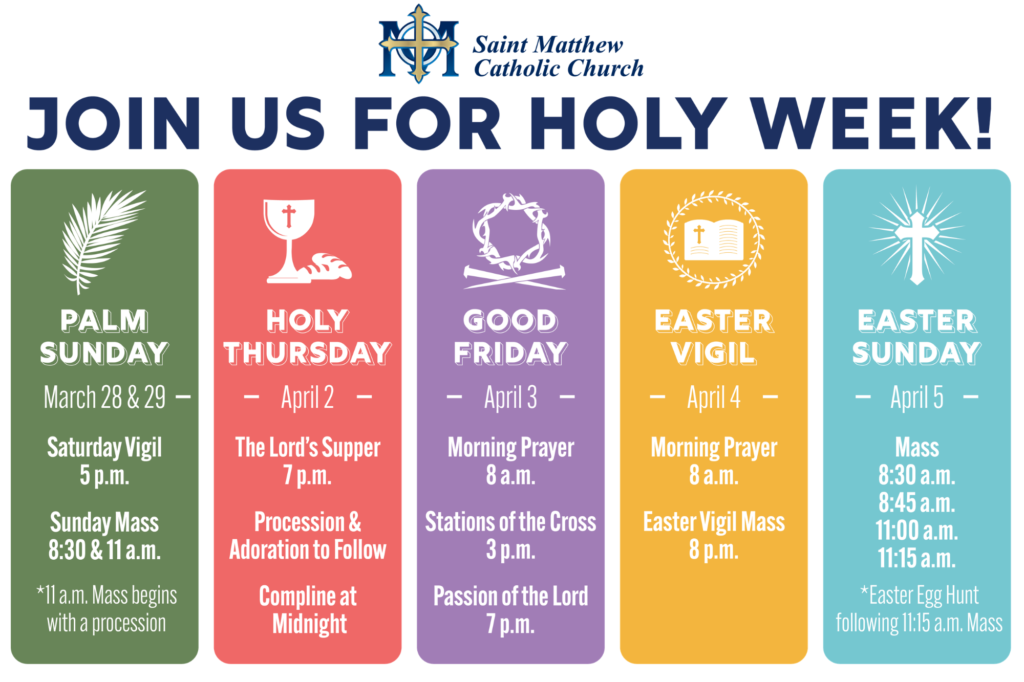 Holy Week 2026 9×6 inches